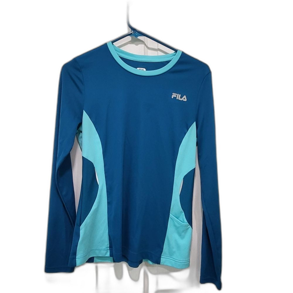 Reflective Running Shirt by Fila Size Med